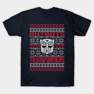 Transformers Gen 1 Autobots - Ugly Christmas sweater T-Shirt